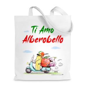 Shopper, Bella Alberobello in scooter